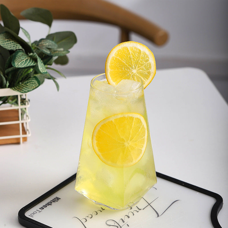 Bubble Water & Juice Glass with Ice Coffee Option