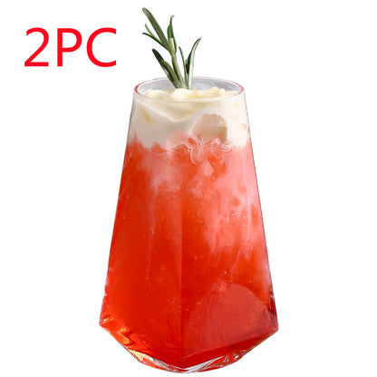 Bubble Water & Juice Glass with Ice Coffee Option