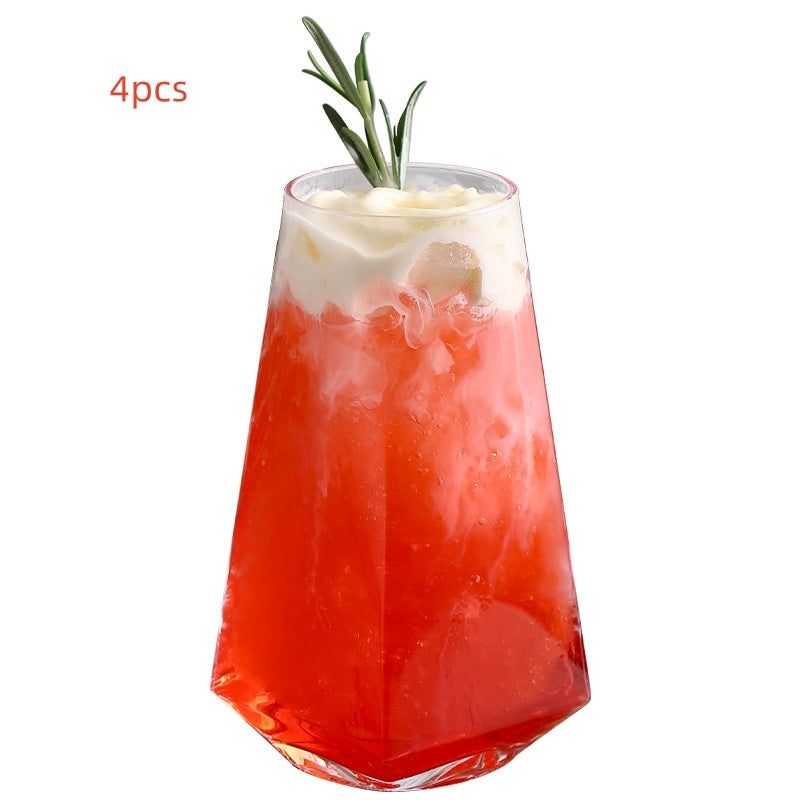 Bubble Water & Juice Glass with Ice Coffee Option